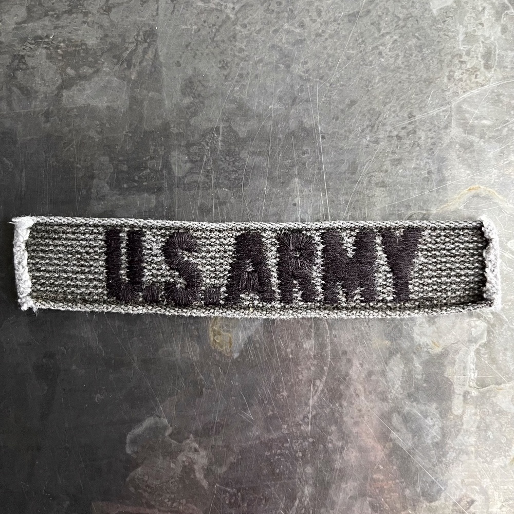 U.S. ARMY embroidered tape patch - Vintage